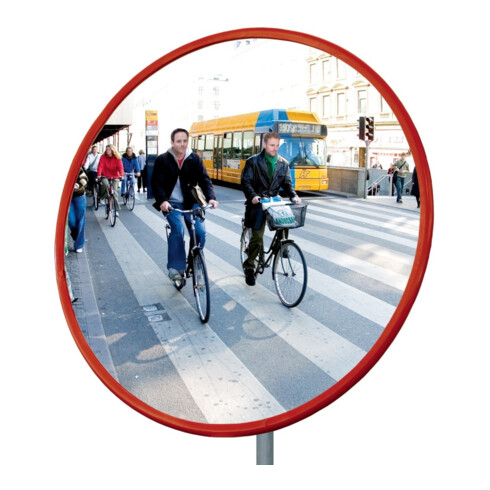 Dancop Miroir de circulation rond Ø 800 mm pour extérieur