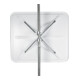 Dancop Miroir de circulation rond D600 mm sans givre pour extérieur surface miroir inox-2