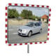 Dancop Miroir de circulation sans glace B600 × H400 mm surface miroir inox extérieur