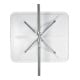 Dancop Rétroviseur de circulation rond en acrylique Ø 800 mm pour extérieur