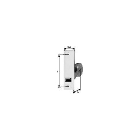 DANNERT Gurtwickler 110100,mechanisch weiß