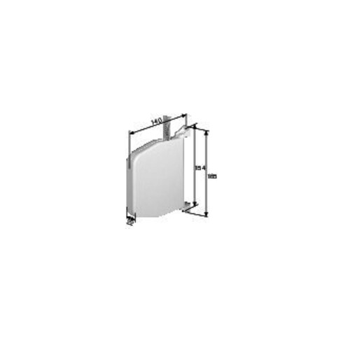 DANNERT Gurtwickler 84803 mechanisch,weiß
