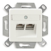 Dätwyler IT Infra Boîte de connexion Cat.6A CSA Plus 2/8 RAL9010 435060-1