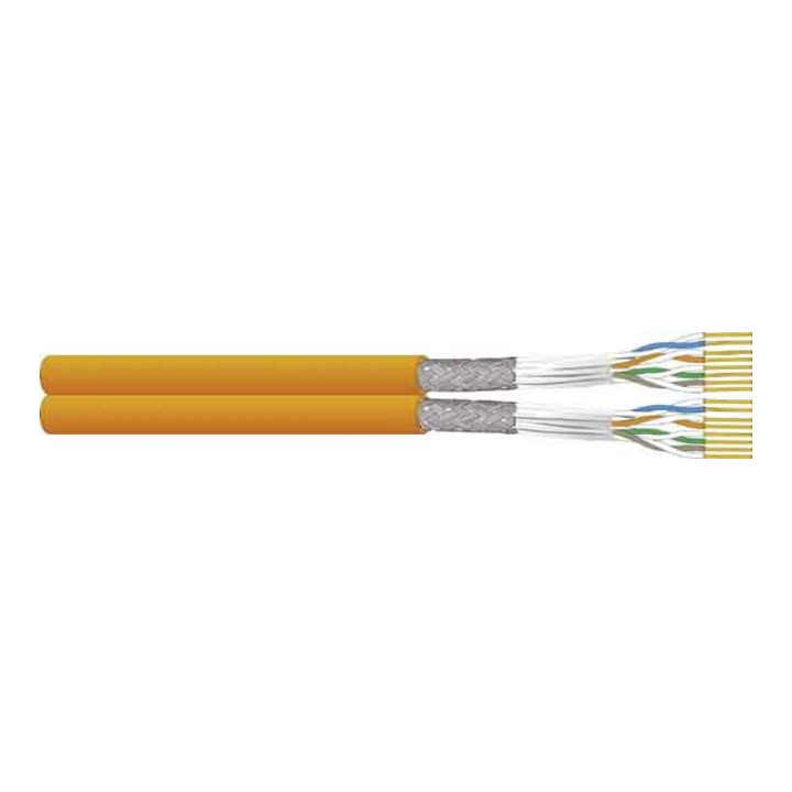 Dätwyler IT Infra CU 7080 Cat.7 orange 8P S/FTP AWG23 18291200DL