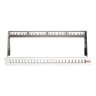 Dätwyler IT Infra PatchPanel KS 19 pouces vide pour 24 modules grRAL7035 418020