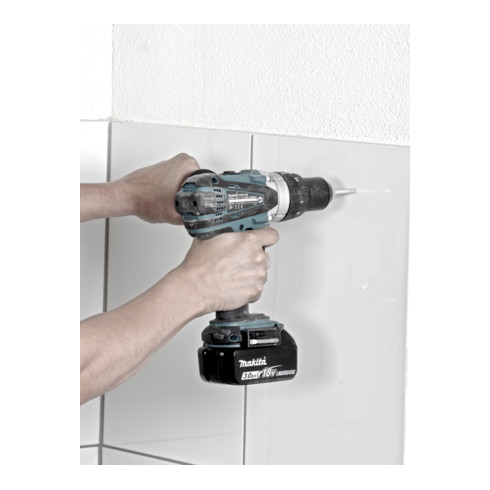 DB 600 F Trépans Klingspor 10 x 40 mm 1 segments 10 mm, Jante continue 1/4" hexagonal