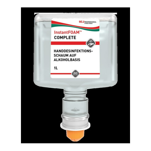 Deb InstantFOAM InstantFOAM Désinfection Mains Mousse Complète 1 l (TF) Cartouche Base Alcool