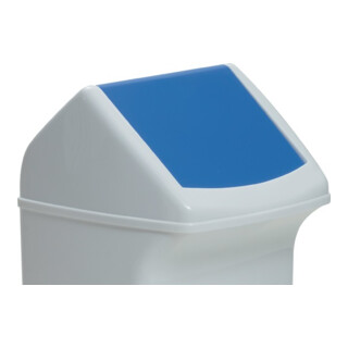 Deckel PE blau f.Abfallsammler 40l m.Einwurfklappe DURABLE