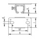 Deckenbefestigungsmuffe -02 302 f. Pro 300 ZN Deckenmontage HELM-2