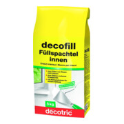 decofill Enduit de lissage intérieur, 5 kg, sachet decotric
