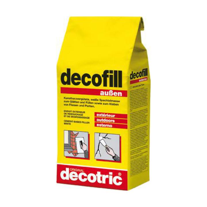 Decofill Spachtelmasse 5 kg, außen decotric