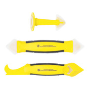 Décolleur de joint silicone et jeu de spatules 3 pièces BGS Do it yourself-3