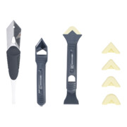 Décolleur de joint silicone et jeu de spatules 8 pièces BGS Do it yourself-4