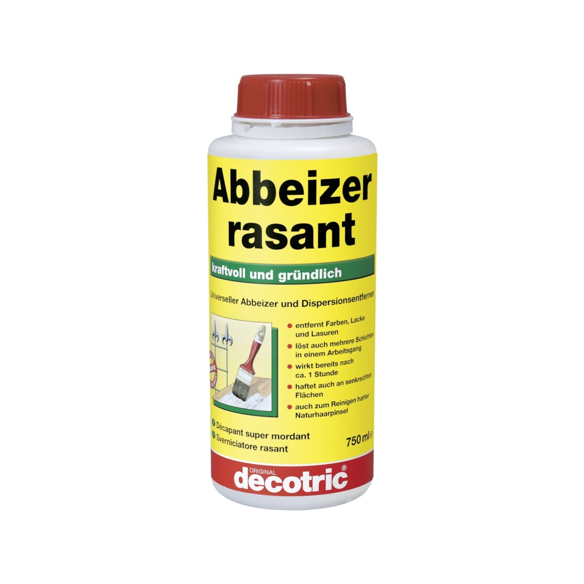 decotric Abbeizer+Dispersionsentf. Rasant 750 ml