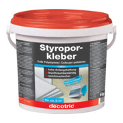 decotric Styroporkleber 4kg, Eimer gebrauchsfertig