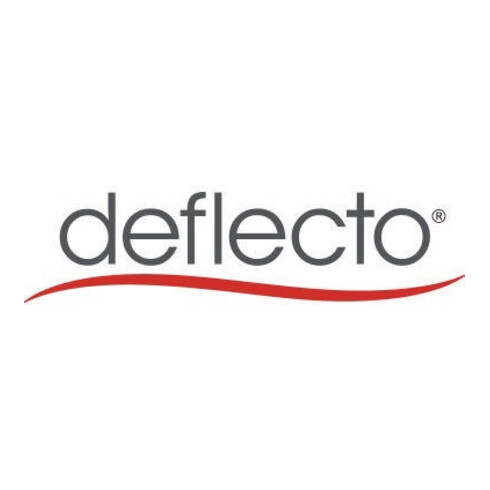 Deflecto Tischprospekthalter 693704 DIN A4 3 Fächer schwarz