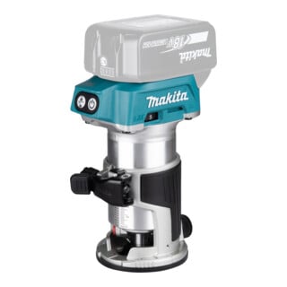 Défonceuse/affleureuse sans fil Makita DRT50Z Ø 6 et Ø 8 mm version solo