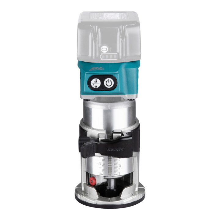 Défonceuse/affleureuse sans fil Makita DRT50Z Ø 6 et Ø 8 mm version solo