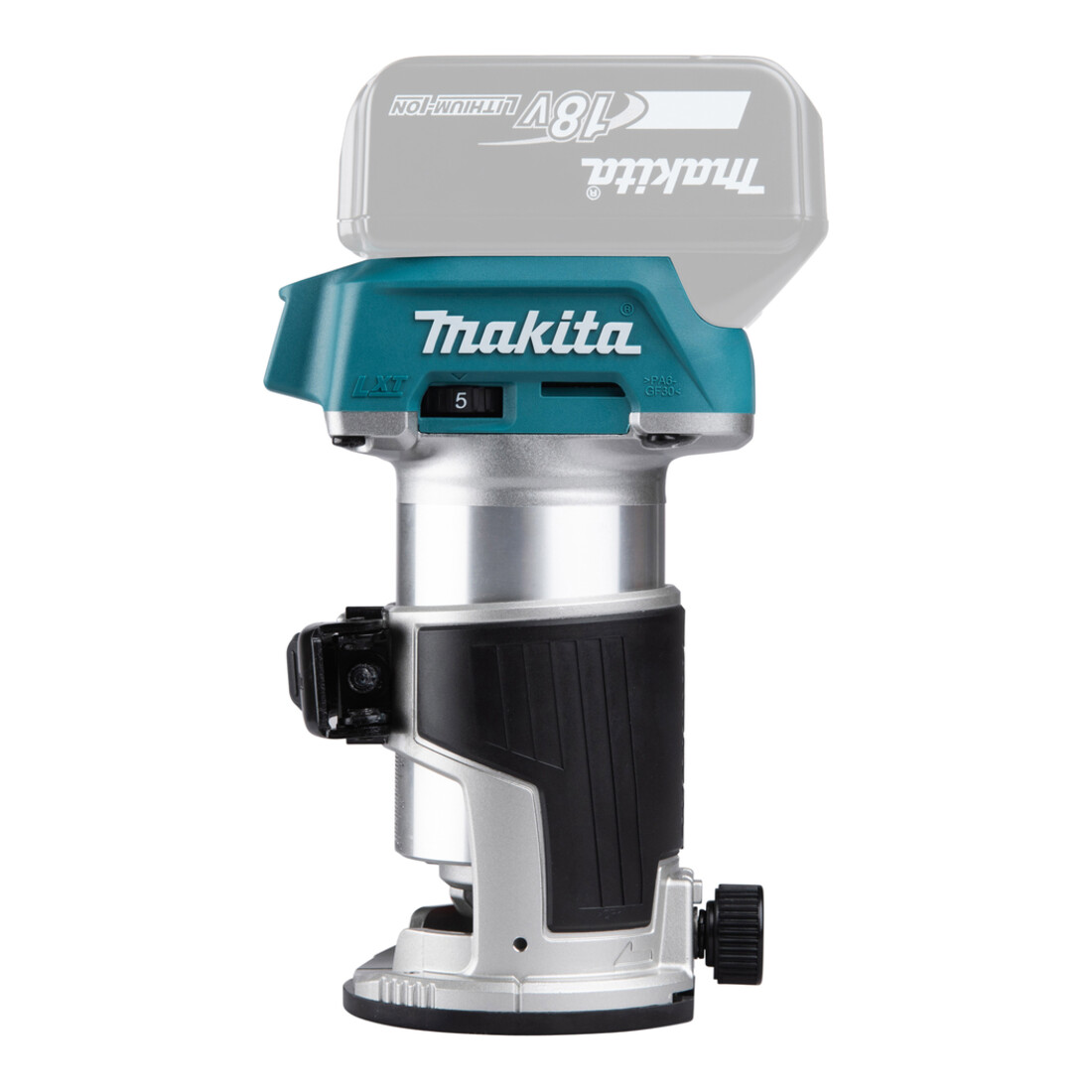 Défonceuse/affleureuse sans fil Makita DRT50Z Ø 6 et Ø 8 mm version solo