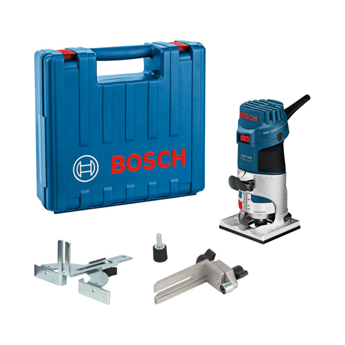 Défonceuse Bosch GKF 600 avec mallette de travail