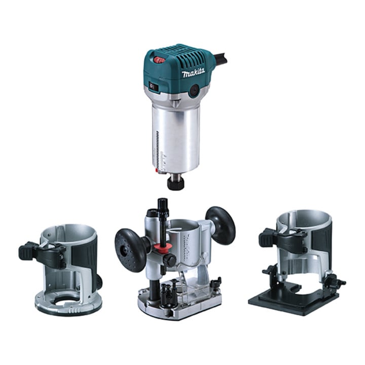 Défonceuse/rouleuse d'angle Makita RT0700CX2J