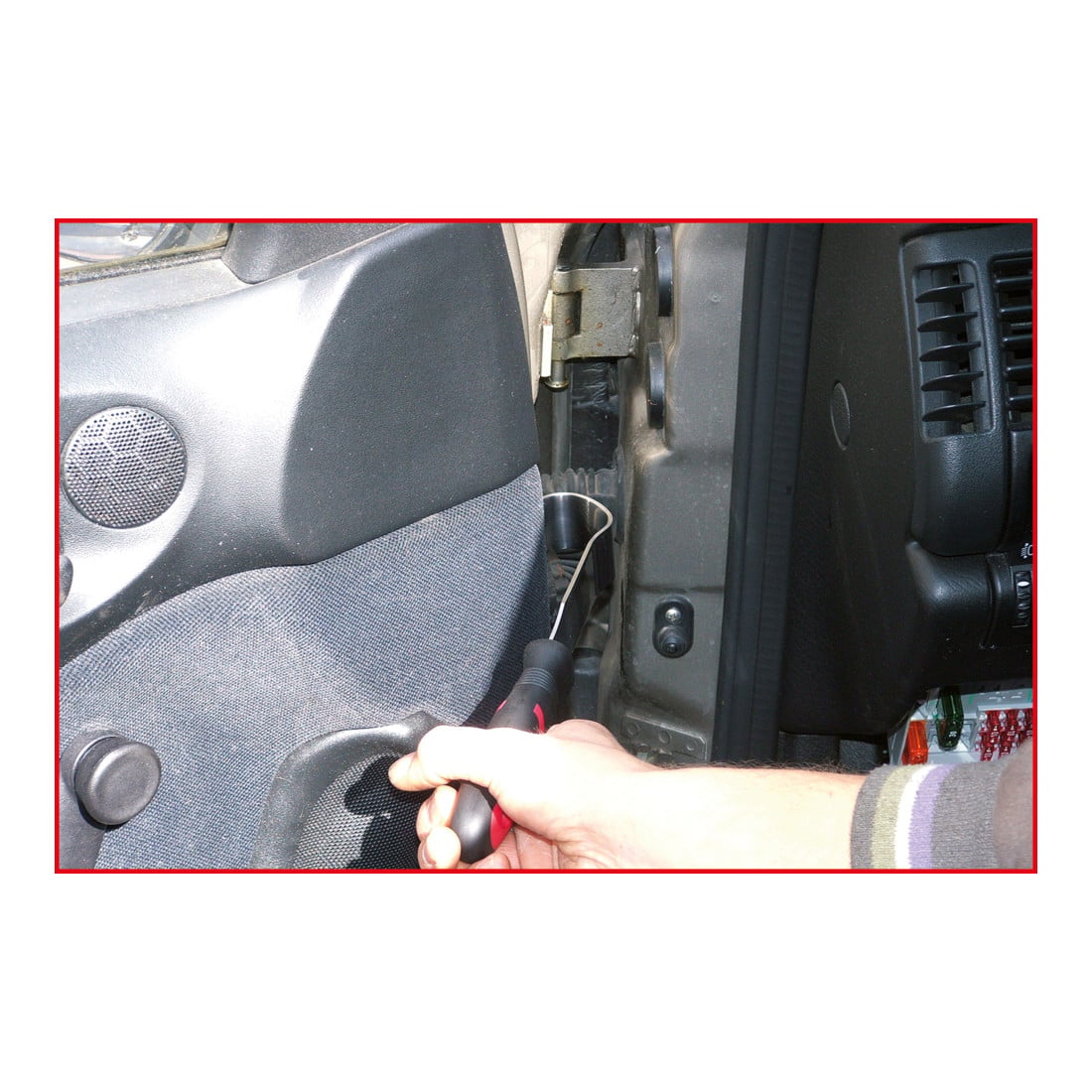 Dégraffeur de clips, tête forme U, 260mm