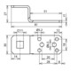DEHN Anschlusslasche Z-Form Al D11mm ALZFB1111B5265L81AL