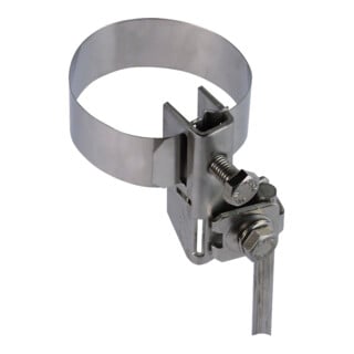 DEHN Antennen-Bandrohrschelle D 27-89mm NIRO BRS1689AK1X102X68V2A