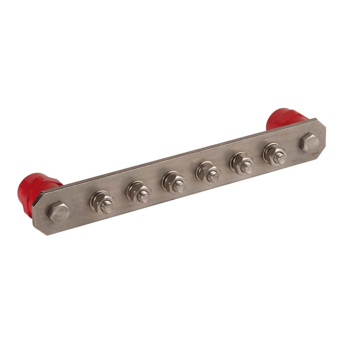 DEHN Barre de mise à la terre sans couverture NIRO PAS I 6AP M10 V2A