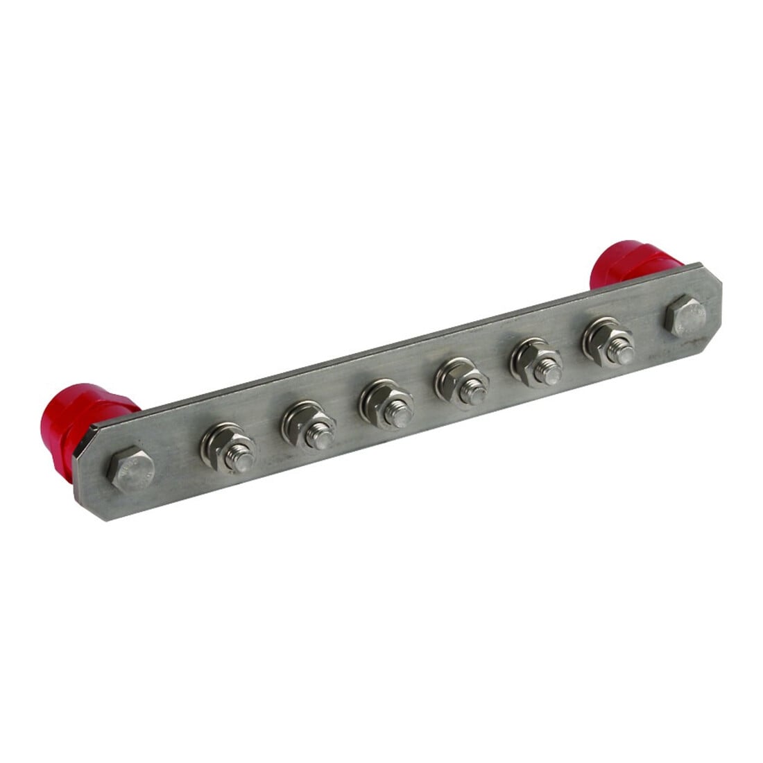 DEHN Barre de mise à la terre sans couverture NIRO PAS I 6AP M10 V2A
