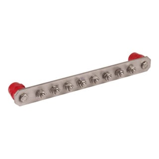 DEHN Barre de mise à la terre sans couverture NIRO PAS I 8AP M10 V2A