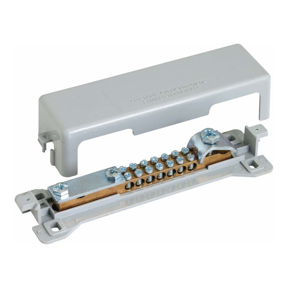 DEHN Barre d'égalisation de potentiel 7x2,5-16 Fl 30x3,5 PAS 9AK
