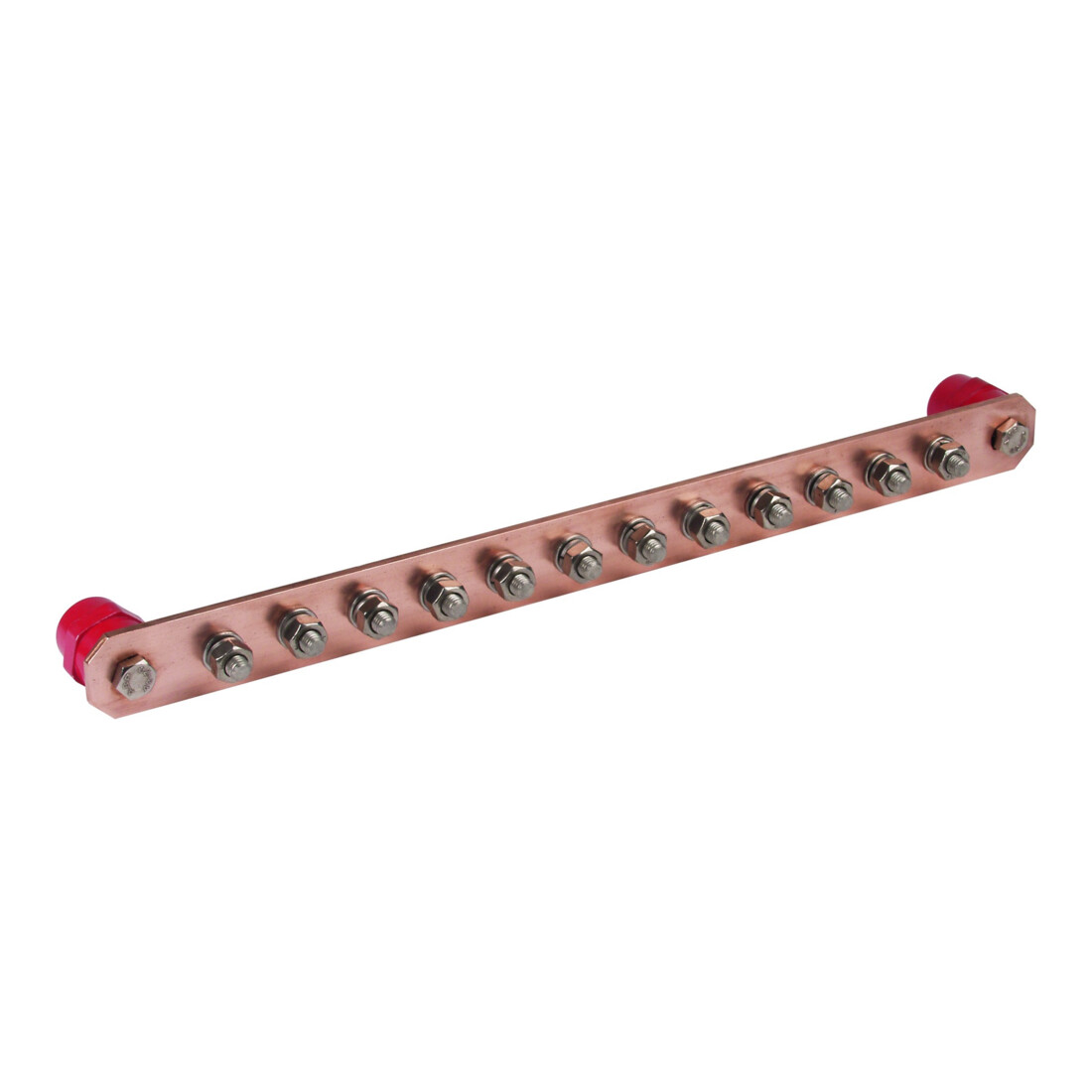 DEHN Barre d’égalisation de potentiel sans couverture Cu PAS I 12AP M10