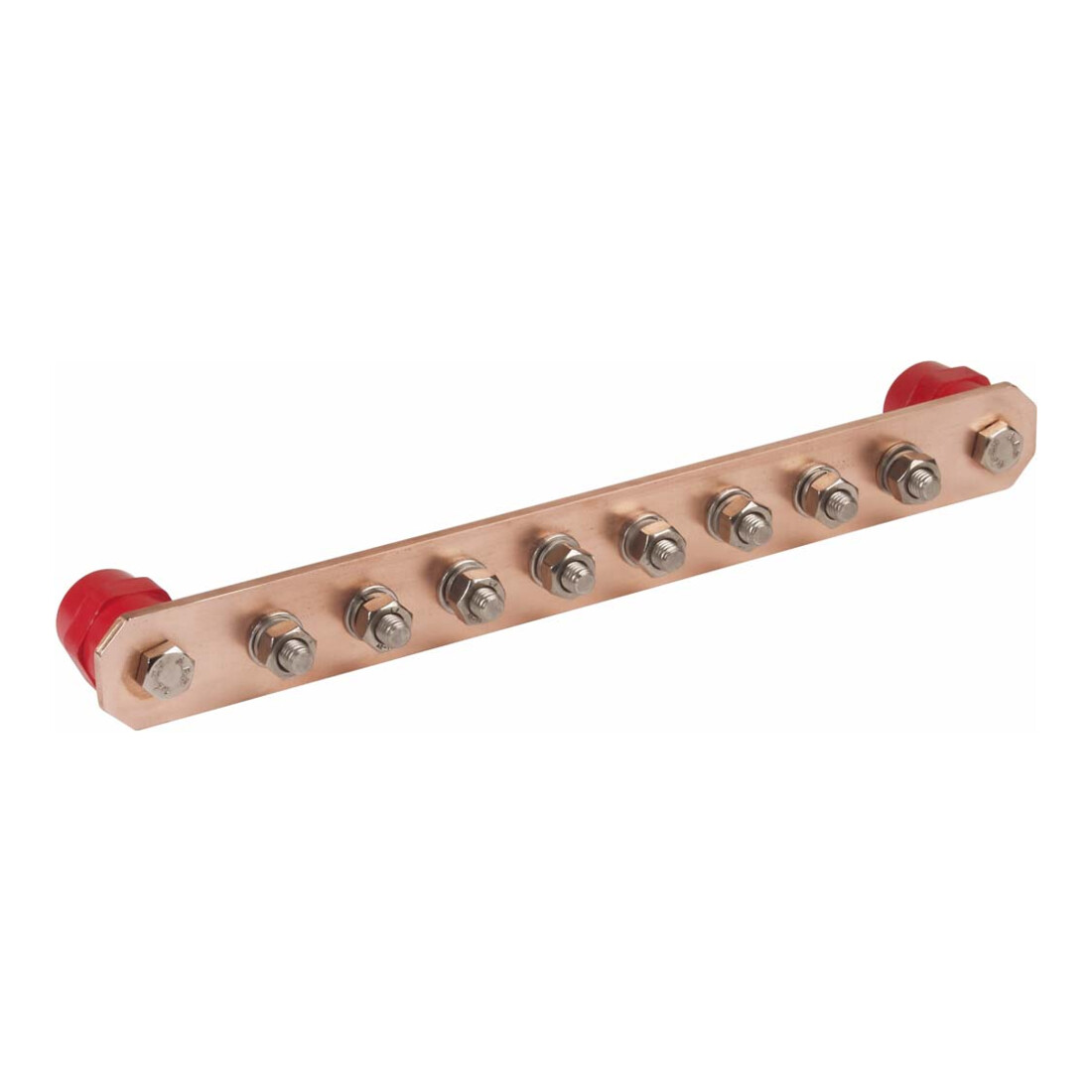 DEHN Barrette d'égalisation de potentiel sans couverture Cu PAS I 8AP M10