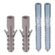 DEHN Befestigungsset 2 Schrauben+Dübel BS M10 PAS