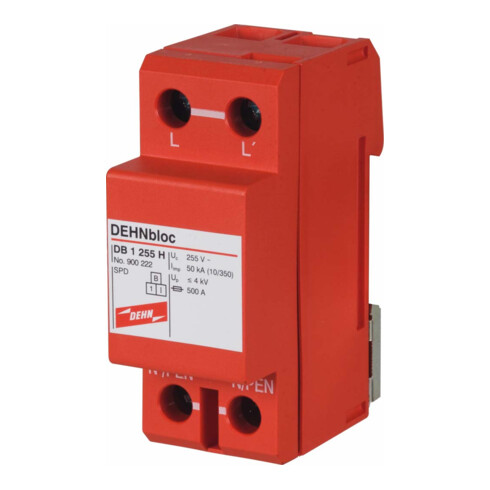DEHN Blitzstromableiter DEHNbloc 1-p. 255V H DB 1 255