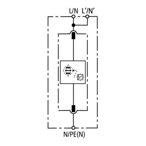 DEHN Blitzstromableiter DEHNbloc M DB 1 255