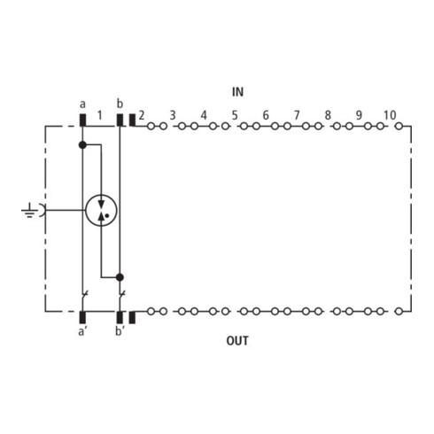 DEHN Blitzstromableiter DEHNrapid LSA f.10DA DRL 10 B 180