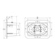 DEHN Boîte de séparation 230x150x120 avec séparation UFTSK710FL40#549001