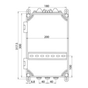 DEHN Boîtier isolant AP-IP54 pour REG.-10TE IGA 10 V2 IP54-3