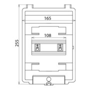 DEHN Boîtier isolant AP-IP54 pour REG.-6TE IGA 6 IP54-4