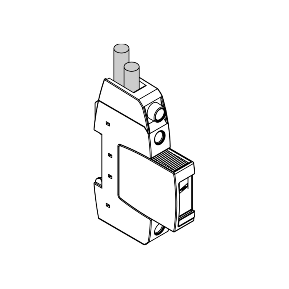 DEHN Borne de connexion à broche pour câblage V-V STAK 25