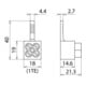 DEHN Bornes de connexion à broche 2x16mm² STAK 2X16
