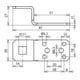 DEHN Bride de raccordement en Z aluminium D11mm ALZFB1111B5265L81AL