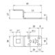 DEHN Bride de raccordement en Z aluminium D11mm ALZFB1111B5265L81AL