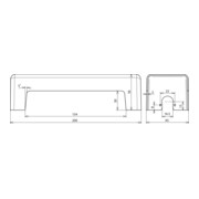 DEHN Capuchon de protection gris pour PAS R15 AH RK-5