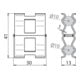 DEHN Collier d’armature DEHNclip DC BK 10 RD10STBLANK