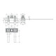 DEHN Collier de fixation Ex avec borne de connexion M8 EX BRS 27