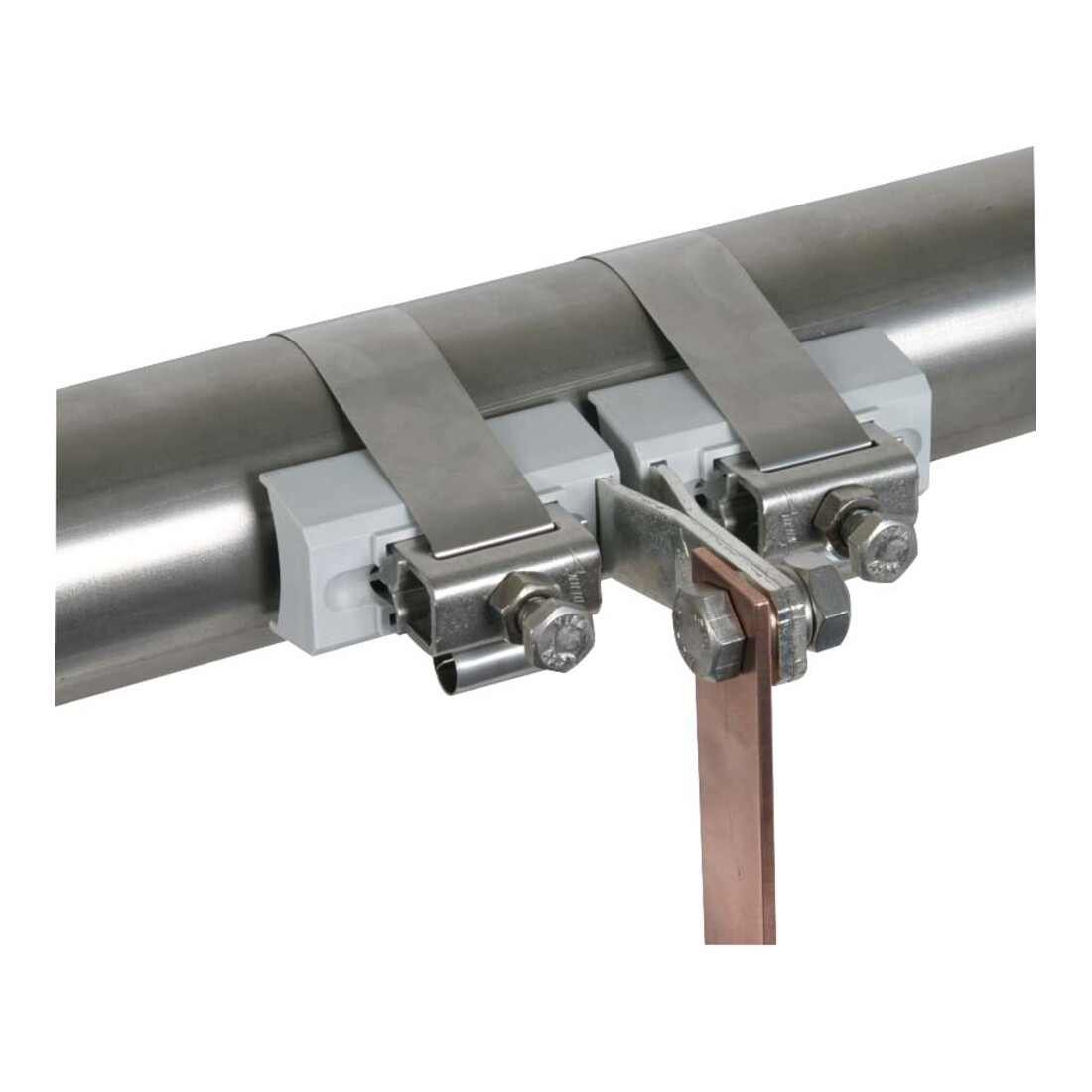 DEHN Collier de fixation Ex D9-300Cu/gal Zn-NIRO EXBRS300