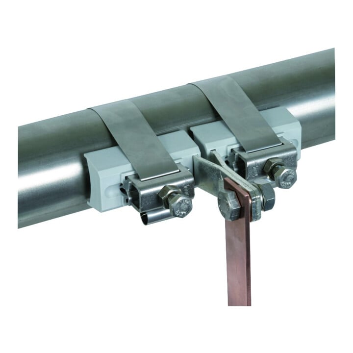 DEHN Collier de fixation Ex D9-300Cu/gal Zn-NIRO EXBRS300